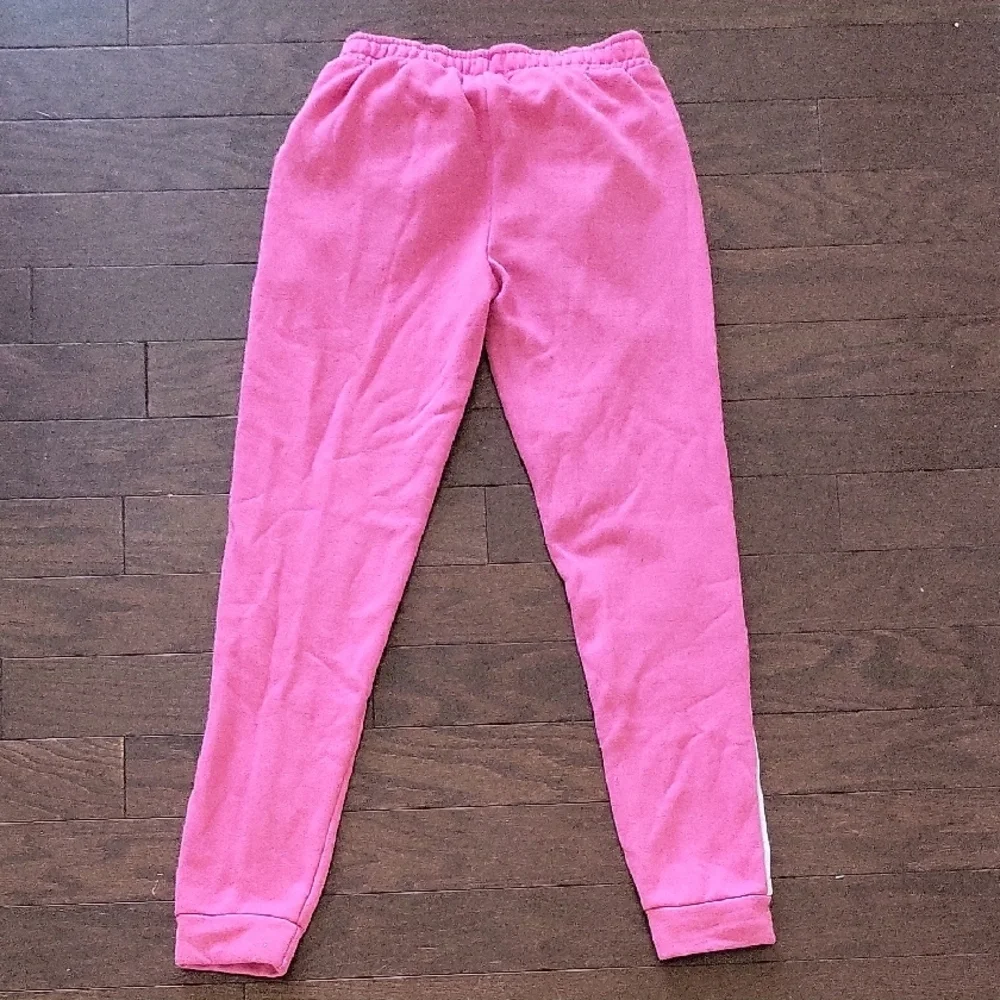 3 for $15 Pink and White Joggers with Sporty Stripes